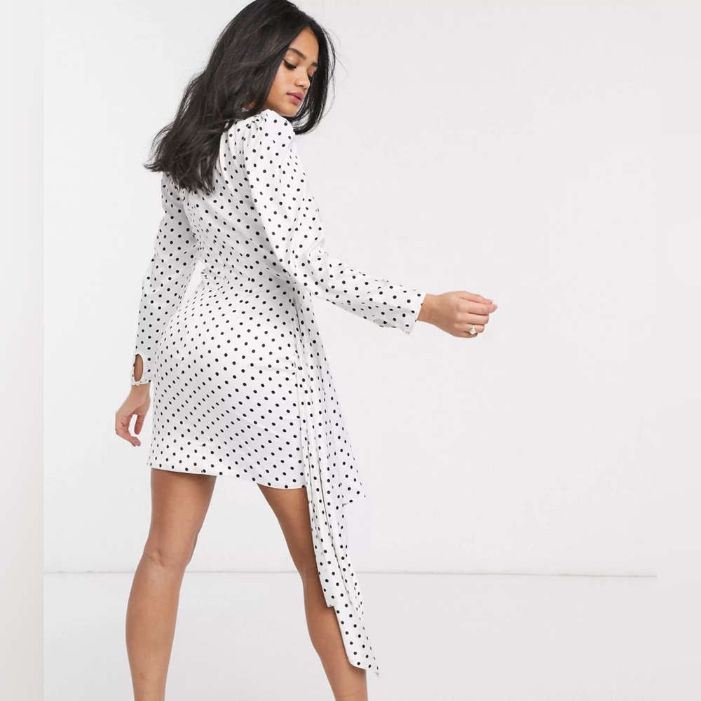 Keepsake the Label Polka Dot Mini dress